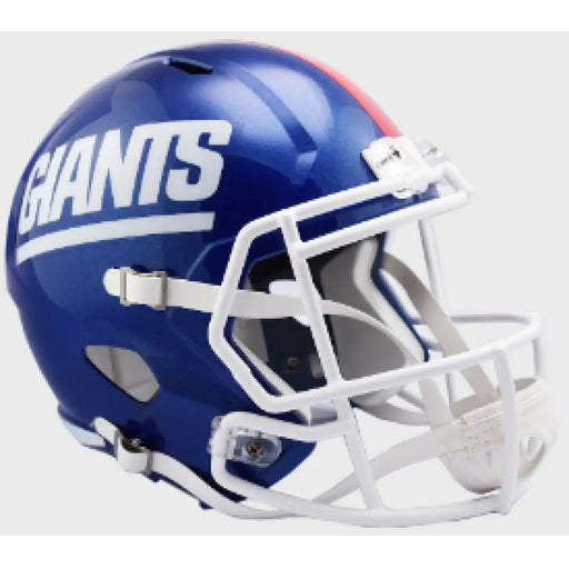 New York Giants Full Size Speed Replica Football Helmet Color Rush - NFL Helmets