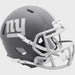 New York Giants NFL. Mini Speed Football Helmet SLATE Helmets