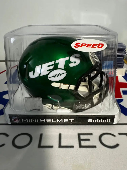 New York Jets 2019 to 2023 Mini Speed Throwback Helmet - NFL Helmets