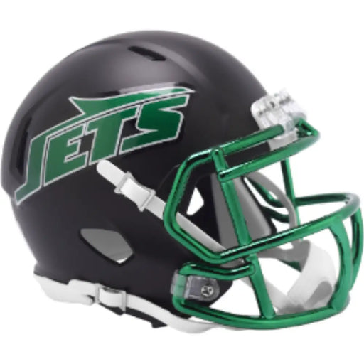 New York Jets Alternate On-Field Mini Speed Football Helmet New 2024 NFL Helmets