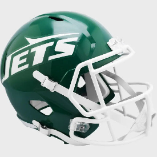New York Jets Full Size 1978 to 1989 Speed Replica Throwback Helmet - NFL Helmets