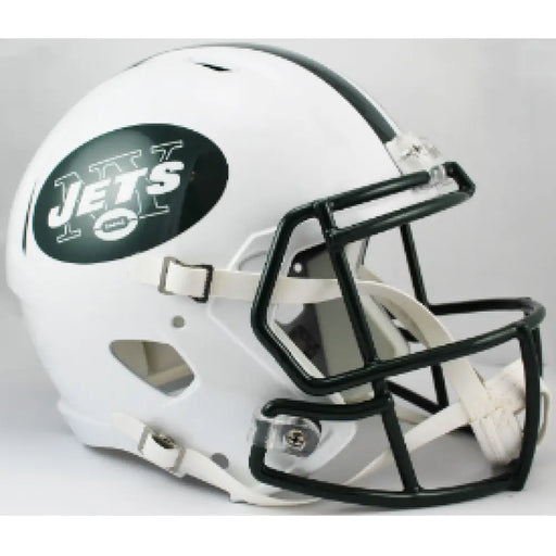 New York Jets Full Size 1998 to 2018 Speed Replica Throwback Helmet - NFL Helmets