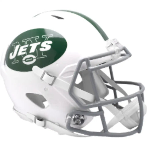 New York Jets Full Size Authentic Speed Football Helmet 2024 On-Field Alternate - NFL Helmets