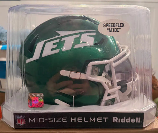 New York Jets Mid Sized SpeedFlex Helmet - NFL Helmets