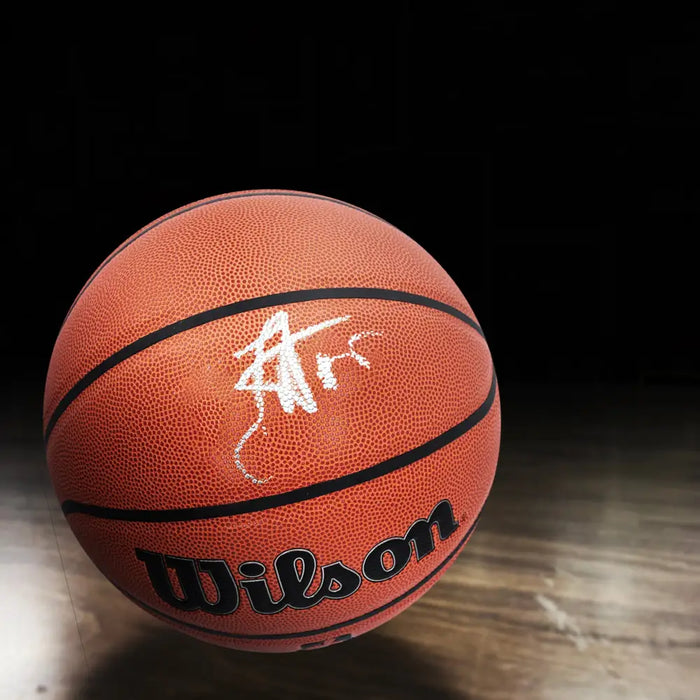 Nikola Jokic Denver Nuggets Autographed NBA Wilson Basketball Autographed Basketballs