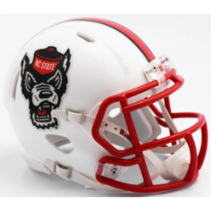 North Carolina State Wolfpack NCAA Mini Speed Football Helmet Tuffy - NCAA Helmets