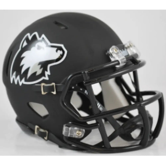 Northern Illinois Huskies NCAA Mini Speed Football Helmet Matte Black - NCAA Helmets