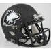 Northern Illinois Huskies NCAA Mini Speed Football Helmet Matte Black - NCAA Helmets
