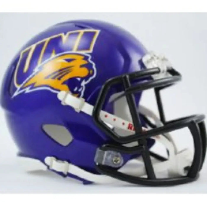 Northern Iowa Panthers Mini Speed Football Helmet NCAA Helmets