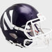 Northwestern Wildcats Full Size Speed Authentic Football Helmet - NCAA Helmets