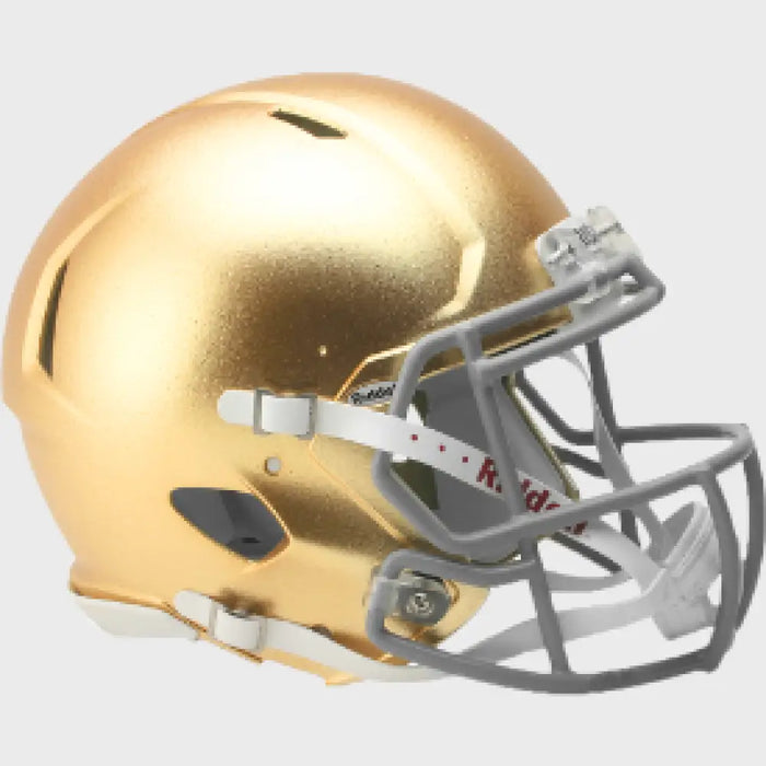 Notre Dame Fighting Irish Full Size Authentic Speed Football Helmet HydroSkin- NCAA Helmets