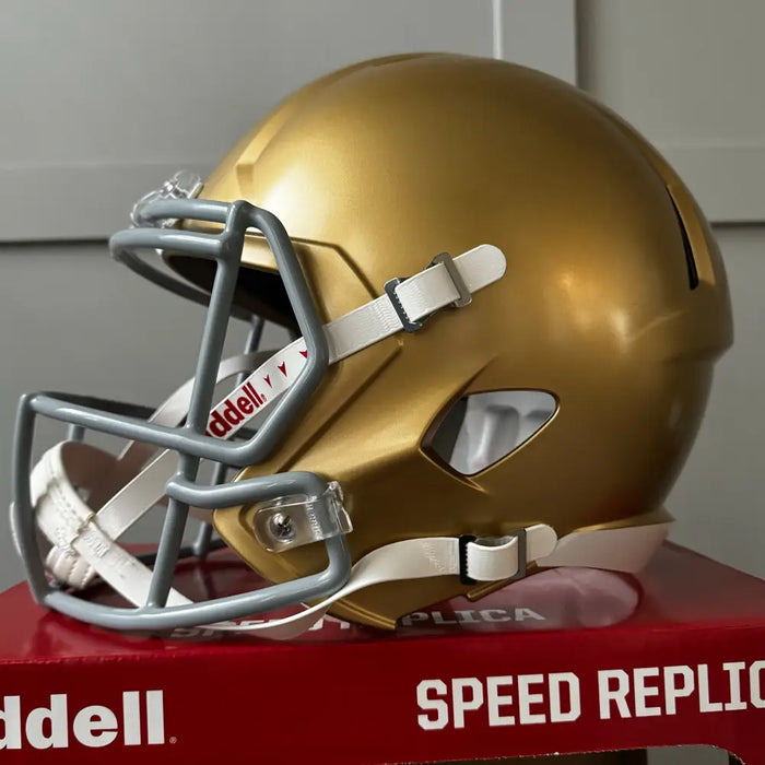 Notre Dame Fighting Irish Full Size Speed Replica Football Helmet- NCAA Helmets