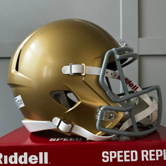 Notre Dame Fighting Irish Full Size Speed Replica Football Helmet- NCAA Helmets