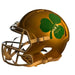 Notre Dame Fighting Irish Full Size Speed Replica Football Helmet Shamrock- NCAA Helmets