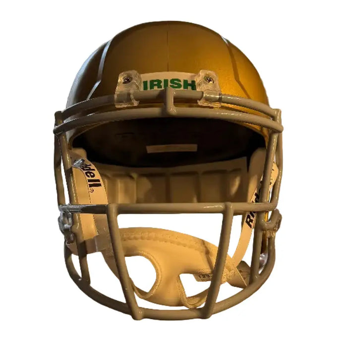 Notre Dame Fighting Irish Full Size Speed Replica Football Helmet Shamrock- NCAA Helmets