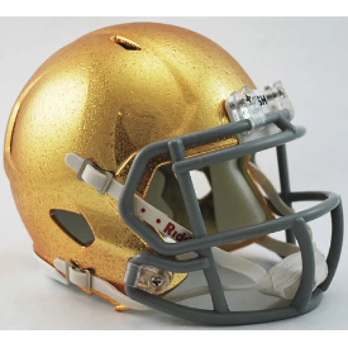 Notre Dame Fighting Irish NCAA Mini Speed Football Helmet HydroSkin Helmets