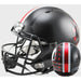 Ohio State Buckeyes Full Size Authentic Speed Football Helmet Satin Black with Red Buckeyes - NCAA Helmets