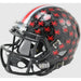 Ohio State Buckeyes NCAA Mini Speed Football Helmet Satin Black - NCAA Helmets