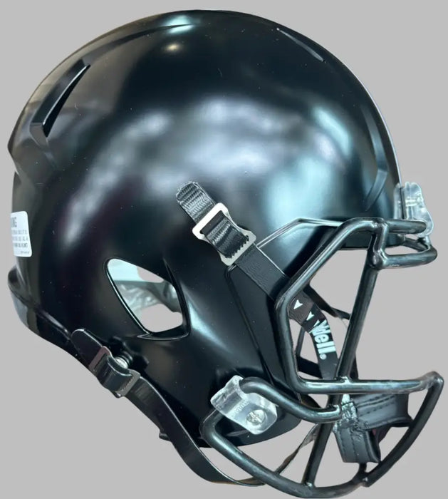 Ohio State Buckeyes Speed Full Size Replica Football Helmet Satin Black with Red Buckeyes - NCAA Helmets