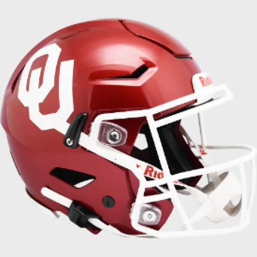Oklahoma Sooners Full Size Authentic Speedflex Helmet - NCAA Helmets