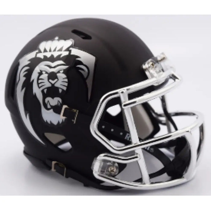Old Dominion Monarchs NCAA Mini Speed Football Helmet Matte Black - NCAA Helmets