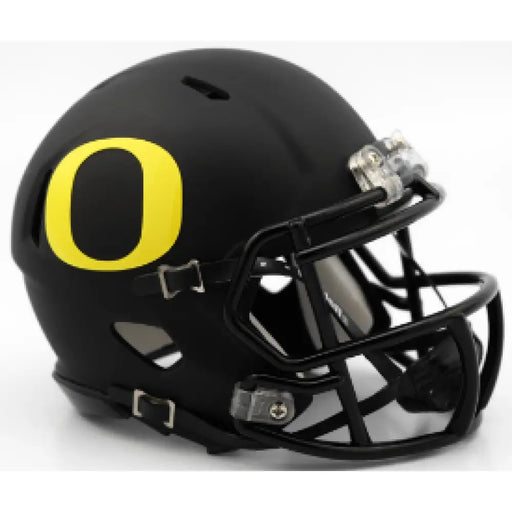 Oregon Ducks NCAA Mini Speed Football Helmet Matte Black - NCAA Helmets
