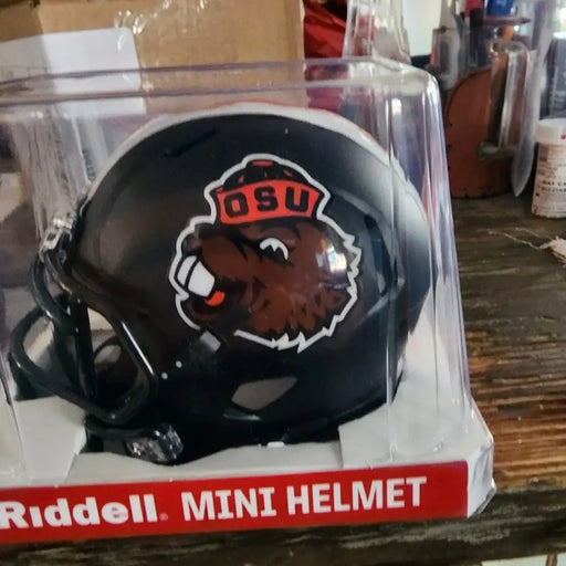 Oregon State Beavers NCAA Mini Speed Football Helmet Retro Benny - NCAA Helmets