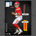 Patrick Mahomes II - RealBig Arrowhead Ace Collection - Official NFL - Kansas City Chiefs - Reusable Vinyl Wall Decals