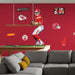 Patrick Mahomes II - RealBig Arrowhead Ace Collection - Official NFL - Kansas City Chiefs - Reusable Vinyl Wall Decals