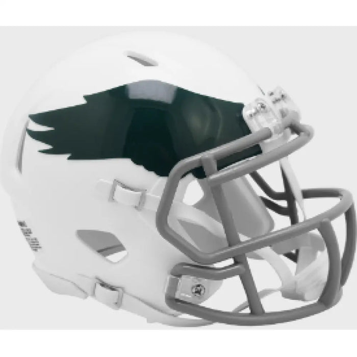 Philadelphia Eagles 1969 to 1973 Riddell Mini Speed Throwback Helmet - NFL Helmets