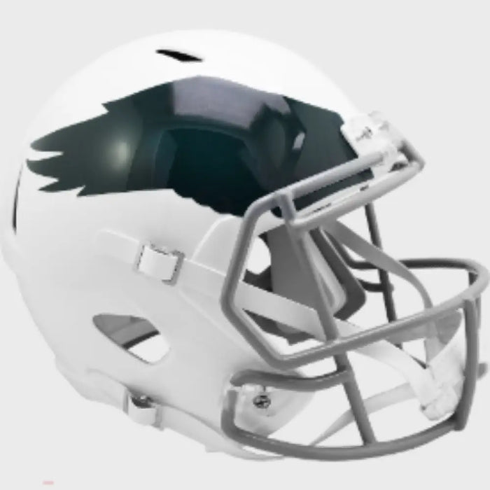 Philadelphia Eagles Full Size 1969 to 1973 Speed Replica Throwback Helmet - NFL Helmets