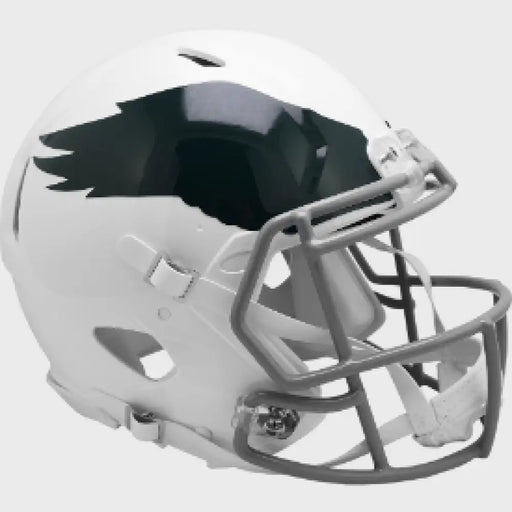 Philadelphia Eagles Full Size Authentic 1969 to 1973 Speed Throwback Football Helmet - NFL Helmets