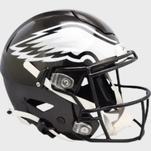 Philadelphia Eagles Full Size Authentic SpeedFlex Football Helmet 2022 Alternate On-Field- NFL Helmets
