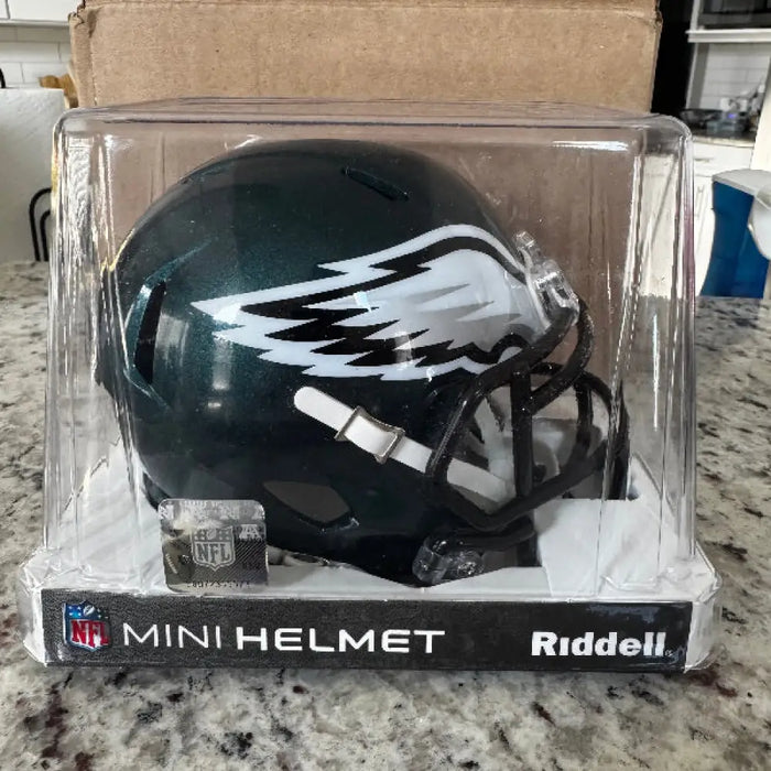 Philadelphia Eagles Mini Speed Football Helmet - NFL Helmets