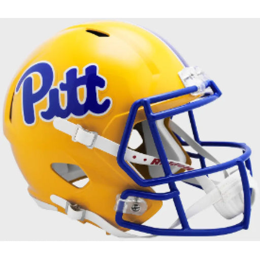 Pittsburgh Panthers Full Size Speed Replica Football Helmet - NCAA Helmets