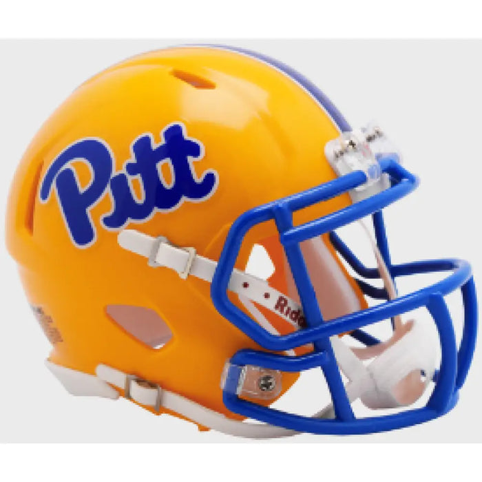 Pittsburgh Panthers Mini Speed Football Helmet - NCAA Helmets