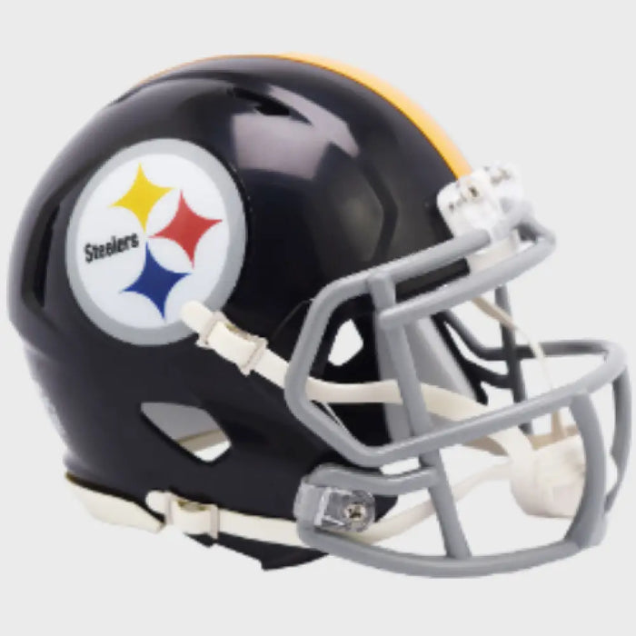 Pittsburgh Steelers 1963 to 1976 Riddell Mini Speed Throwback Helmet NFL Sports Collectibles
