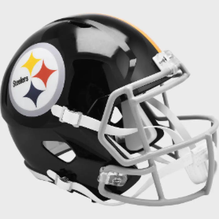 Pittsburgh Steelers Full Size 1963 to 1976 Speed Replica Throwback Helmet - NFL Helmets