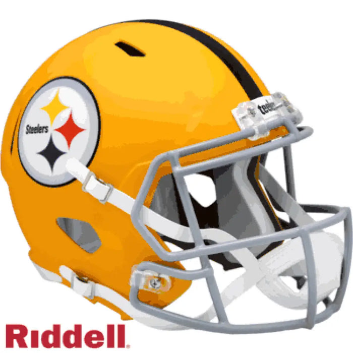 Pittsburgh Steelers Full Size Speed Replica Football Helmet 2025 Alternate On-Field - NFL Helmets