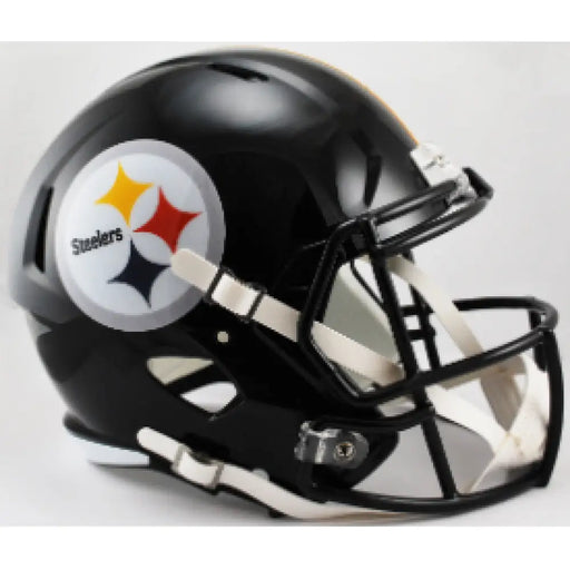 Pittsburgh Steelers Full Size Speed Replica Football Helmet - NFL Helmets