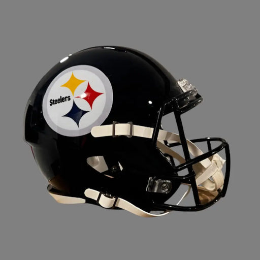 Pittsburgh Steelers Full Size Speed Replica Football Helmet - NFL Helmets