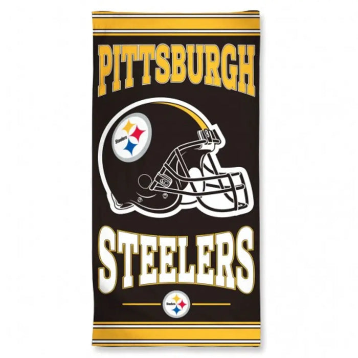 Pittsburgh Steelers Towel 30x60 Beach Style Beach Towel