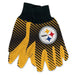 Pittsburgh Steelers Two Tone Adult Size Gloves Gloves