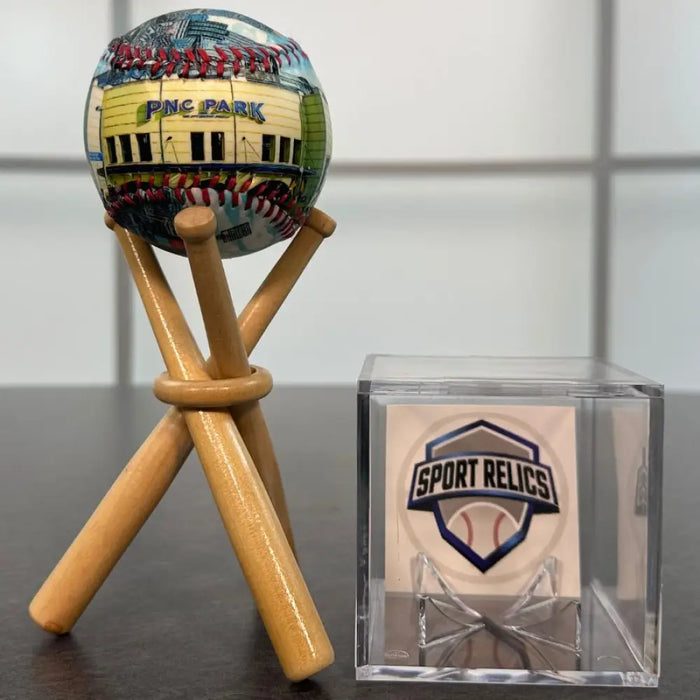 PNC Park Baseball Baseball + Stand + Case Shop All
