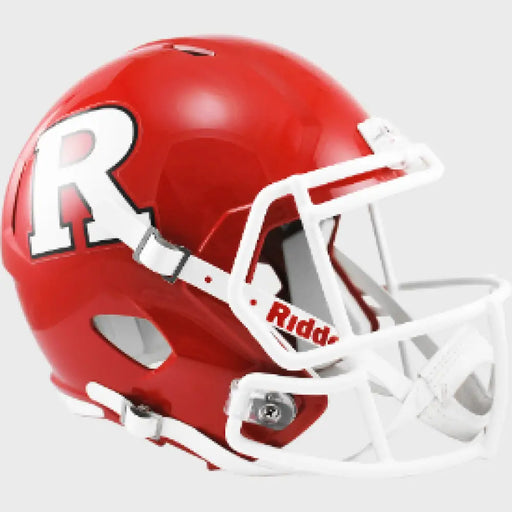 Rutgers Scarlet Knights Full Size Speed Replica Football Helmet - NCAA Helmets