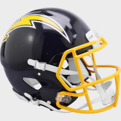 San Diego Chargers Full Size Authentic 1974 to 1987 Speed Throwback Football Helmet- NFL Sports Collectibles