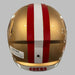 San Francisco 49ers Full Size Speed Replica Football Helmet- NFL Sports Collectibles