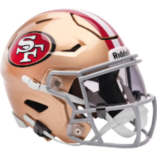 San Francisco 49ers Mid Size SpeedFlex Helmet - NFL Helmets