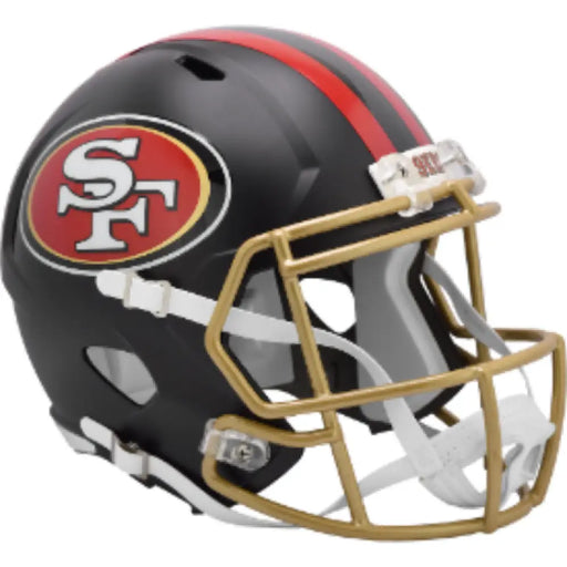 San Francisco 49ers NFL Mini Speed Football Helmet 2025 Rivalries Helmets