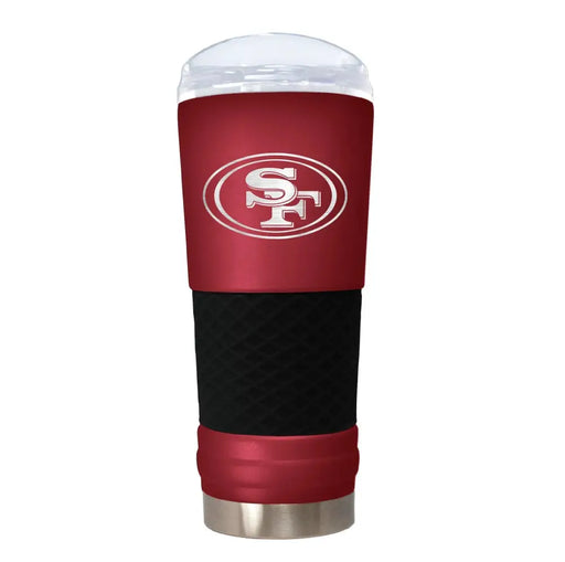 San Francisco 49ers ’The Draft’ 24 oz. Stainless Steel Travel Tumbler Drinkware - Travel Mugs